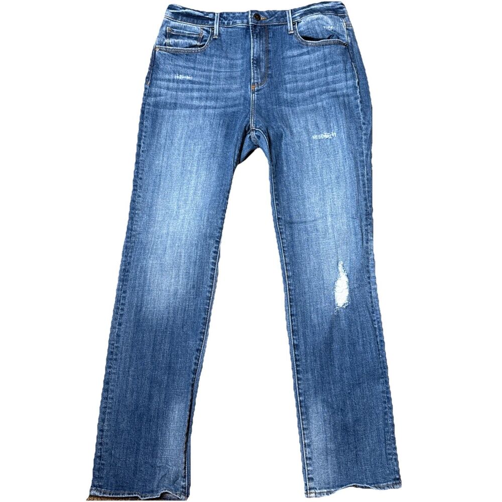 DRIFTWOOD High Rise AUDREY Straight Leg‎ Jeans Women's 31 X 29.5 Western Boho